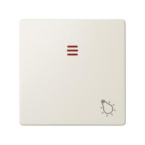 Tecla individual con visor y grabado luz marfil Simon 82 con referencia 82016-31 de la marca SIMON