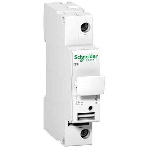 Portafusibles seccionador STI 1P 500V con referencia A9N15636 de la marca SCHNEIDER ELECTRIC