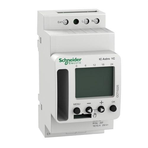 Interruptor astronòmic i crepuscular Acti9 IC SMART 1 Canal amb referència CCT15225 de la marca SCHNEIDER ELECTRIC