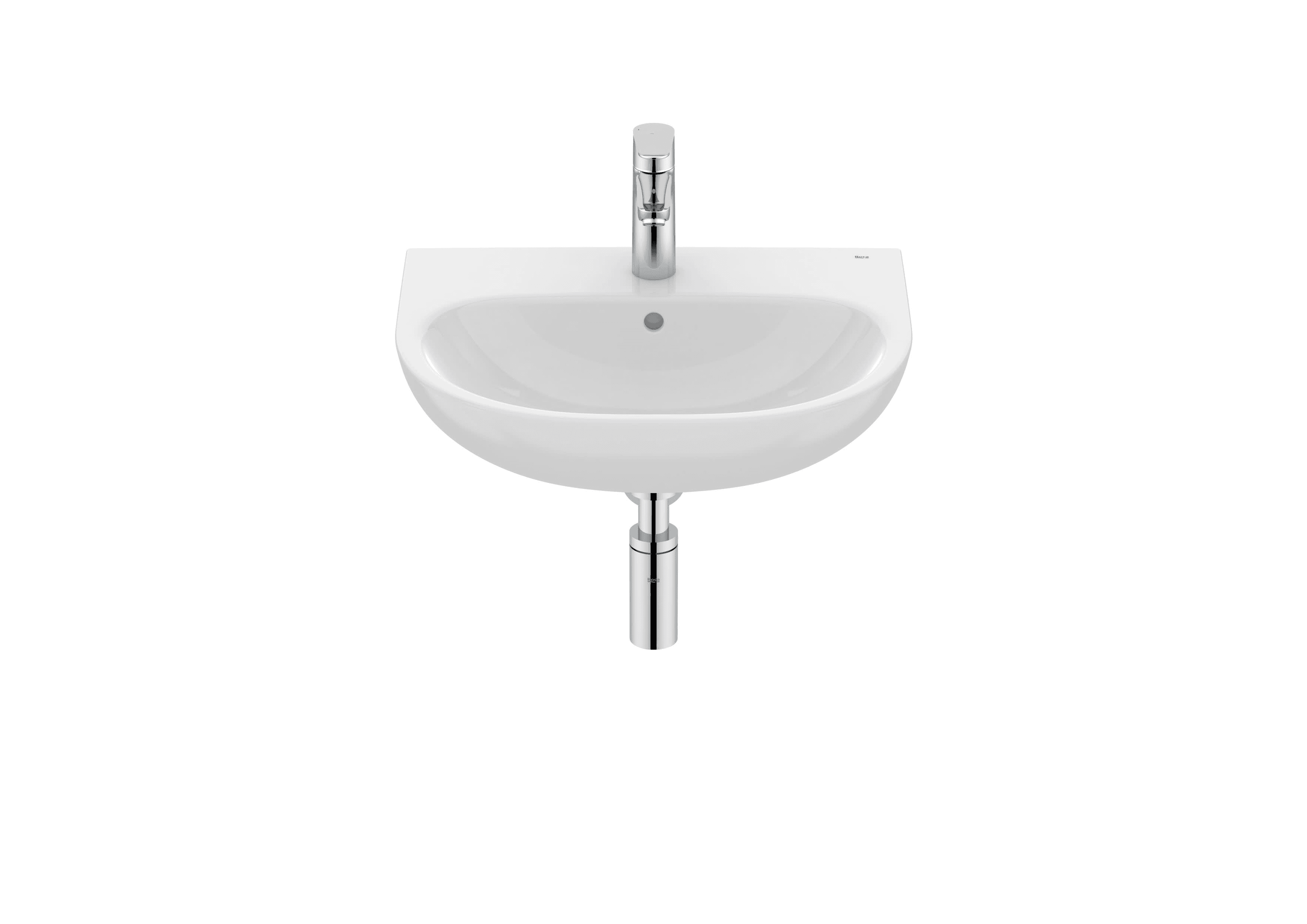 Lavabo mural de porcellana amb fixacions Roca Victoria 520x425mm amb referència A325V03000 de la marca ROCA