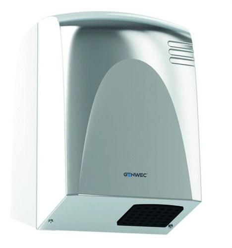 Secamanos con sensor electrónico Wecflow acero inoxidable brillante con referencia GW01 14 04 02 de la marca GENWEC