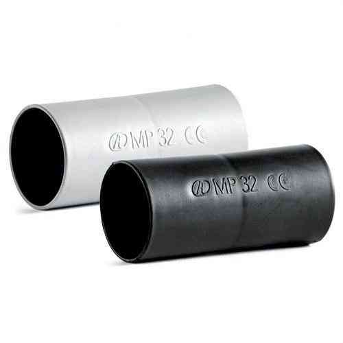 Manguito gris PVC enchufable 25mm con referencia MGE25 de la marca AISCAN