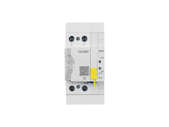 Diferencial autorearmable Circutor REC4 2P 30A 30mA amb referència P26A21. de la marca CIRCUTOR