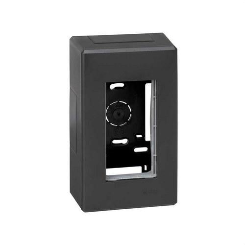 Caja de pared de superficie para 1 elemento doble grafito Simon 500 Cima con referencia 51000001-038 de la marca SIMON