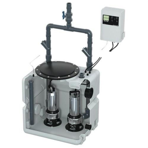 Estación elevadora DUOLIFT.270.50.AP50B.50.15.3 con referencia 99017761 de la marca GRUNDFOS