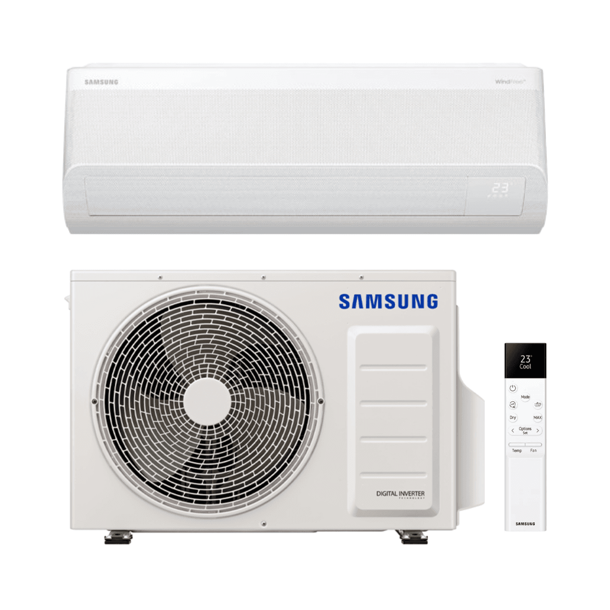 Aire acondicionado con wifi Samsung WindFree Comfort S2 F-AR12NXT 3,5 kW 12000 BTU con referencia F-AR12NXT de la marca SAMSUNG