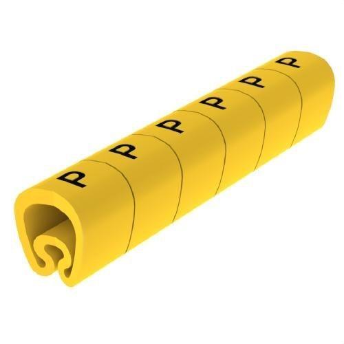 Señalizadores precortados amarillos Ø5 PVC plastificados con referencia 1811-P de la marca UNEX