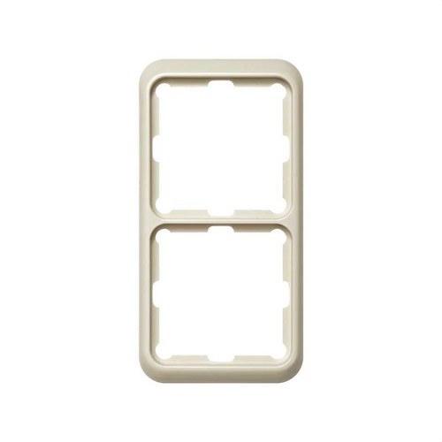 Marco para 2 elementos marfil Simon 75 con referencia 75620-31 de la marca SIMON