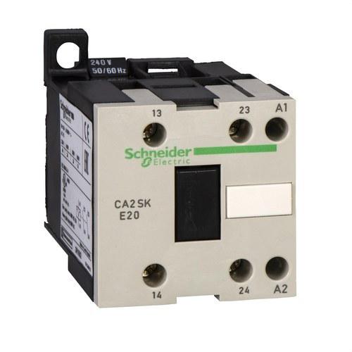 Contactor CA2-SKE 2 NA + 0 NC alterno 10 A 220 V CA con referencia CA2SKE20M7 de la marca SCHNEIDER ELECTRIC