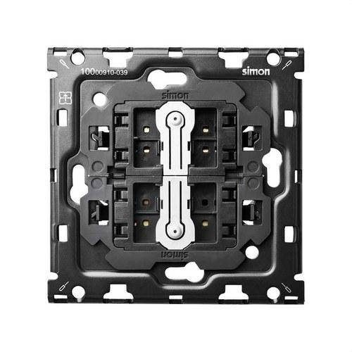 Kit back horizontal para 1 elemento con 2 conmutadores pulsantes Simon 100 con referencia 10010103-039 de la marca SIMON