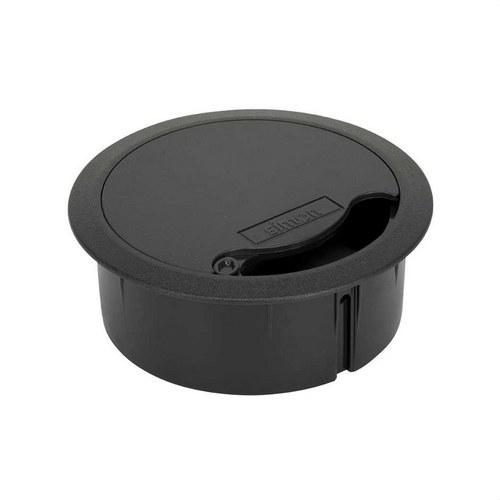 Salida de cables para instalación en suelo técnico o en mobiliario grafito Simon 500 Cima con referencia 52055000-038 de la marca SIMON