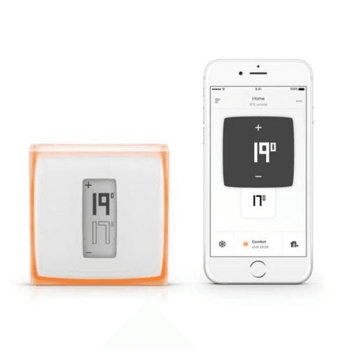 Termòstat intel·ligent sense fil Legrand Netatmo amb referència NTH-PRO de la marca LEGRAND