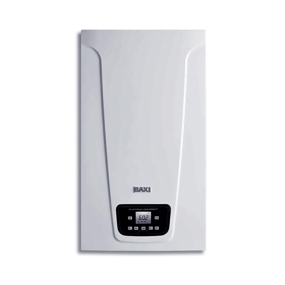 Caldera de condensació Baxi PLATINUM COMPACT 26/26 F ECO amb xemeneia 60/100 amb referència 7725724 de la marca BAXI
