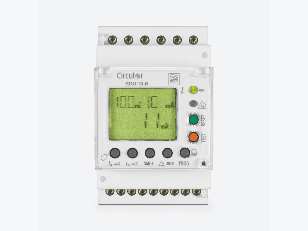 Relé diferencial tipus B Circutor RGU-10B amb referència P11951. de la marca CIRCUTOR