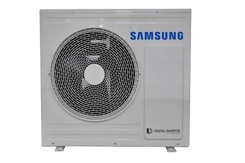Unidad exterior bibloc aerotermia Samsung EHS TDM PLUS 8 kW con referencia AE090MXTPEH/EU de la marca SAMSUNG