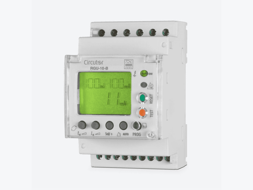Relé diferencial tipus B Circutor RGU-10B amb referència P11951. de la marca CIRCUTOR