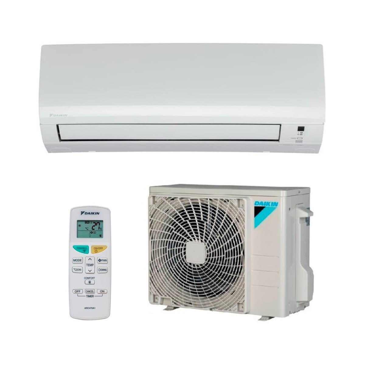 Aire condicionat amb wifi Daikin Sensira TXF35F 3,5 kW 12000 BTU amb referència TXF35F de la marca DAIKIN