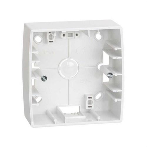 Caja de superficie alta para 1 elemento blanco Simon 82 con referencia 82751-30 de la marca SIMON