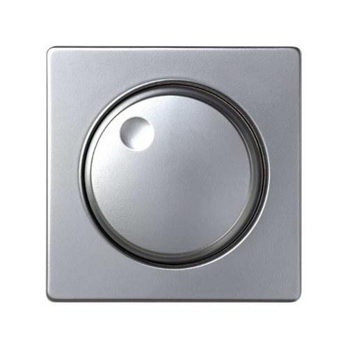 Placa para los mecanismos electrónicos giratorios aluminio Simon 82 con referencia 82054-33 de la marca SIMON