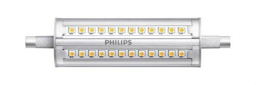 Lámpara LED lineal CorePro LEDlinear R7S 118mm 14-100W 830 D con referencia 57879700 de la marca PHILIPS