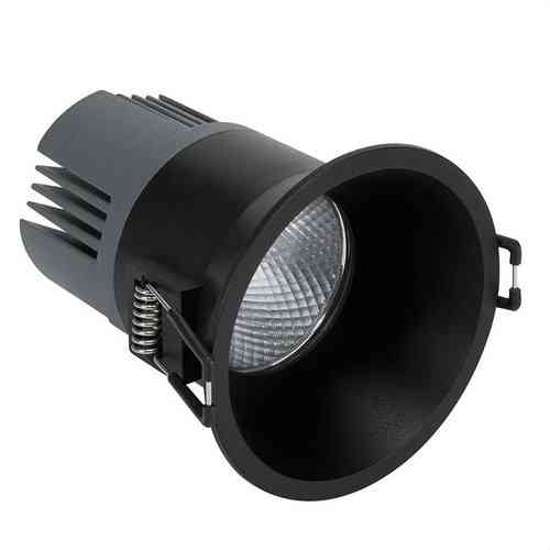 Downlight LED 703.21 Confort Redondo 3000K SPOT negro con referencia 70321038-283 de la marca SIMON