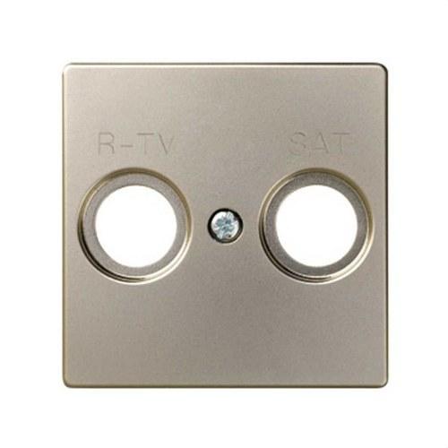Placa para tomas inductivas de R-TV+SAT cava Simon 82 con referencia 82097-34 de la marca SIMON