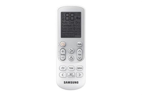 Comandament sense fil Samsung per a aire condicionat amb referència AR-EH03E de la marca SAMSUNG