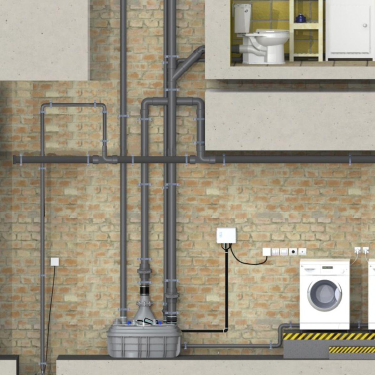 Estación de bombeo SFA Sanicubic 2 VX S Smart con referencia CUBIC2XLVXSMART de la marca SFA SANITRIT