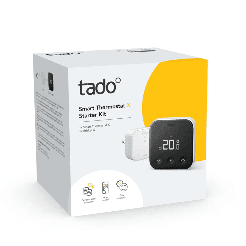 Termòstat intel·ligent cablejat TADOº X - Kit d'inici amb referència ST KIT X PRO de la marca TADOº