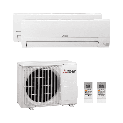 Aire condicionat 2x1 amb wifi Mitsubishi MXZ HR 2,5 kW + 3,5 kW amb referència MXZ-HR2-253550 de la marca MITSUBISHI