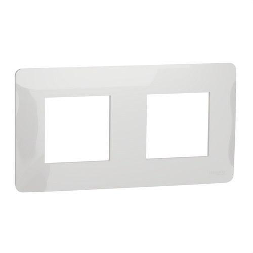 Marc de 2 elements blanc polar New Unica Studio amb referència NU200418 de la marca SCHNEIDER ELECTRIC