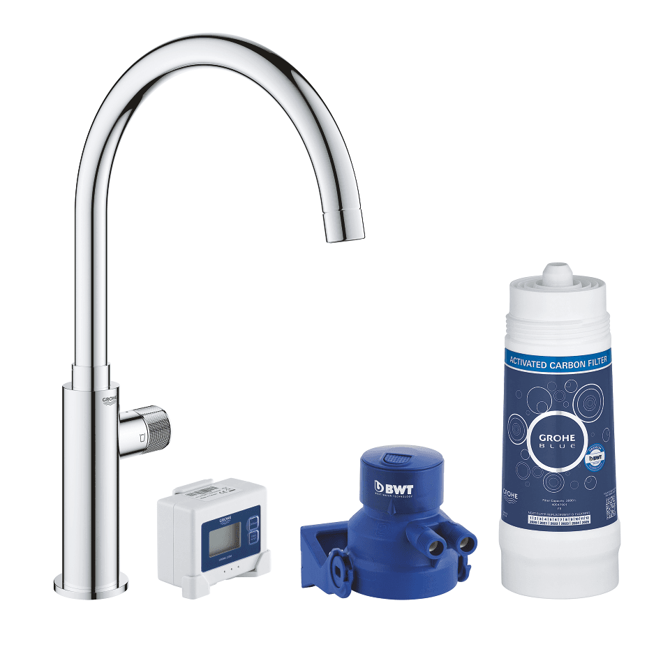 Starter Kit - Grohe Blue Single-Lever Kitchen Faucet with reference 30387000 from the brand GROHE
