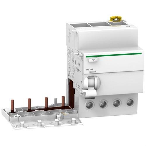 Vigi iC60 4P 63A 30mA AC Residual Current Circuit Breaker with reference A9V11463 from the brand SCHNEIDER ELECTRIC