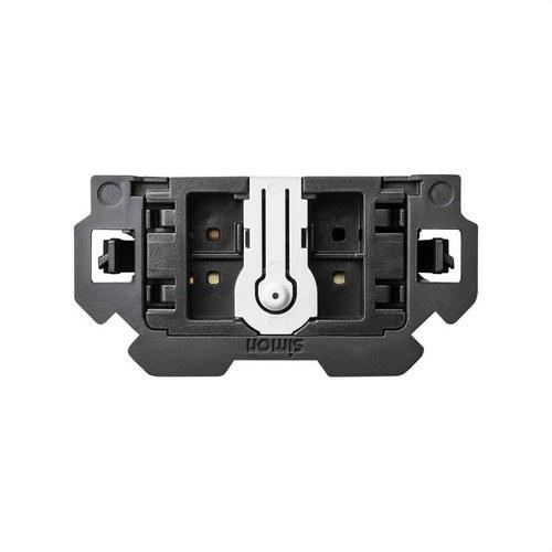 Conmutador pulsante 10 AX 250V con sistema de embornamiento 1click® Simon 100 con referencia 10000201-039 de la marca SIMON