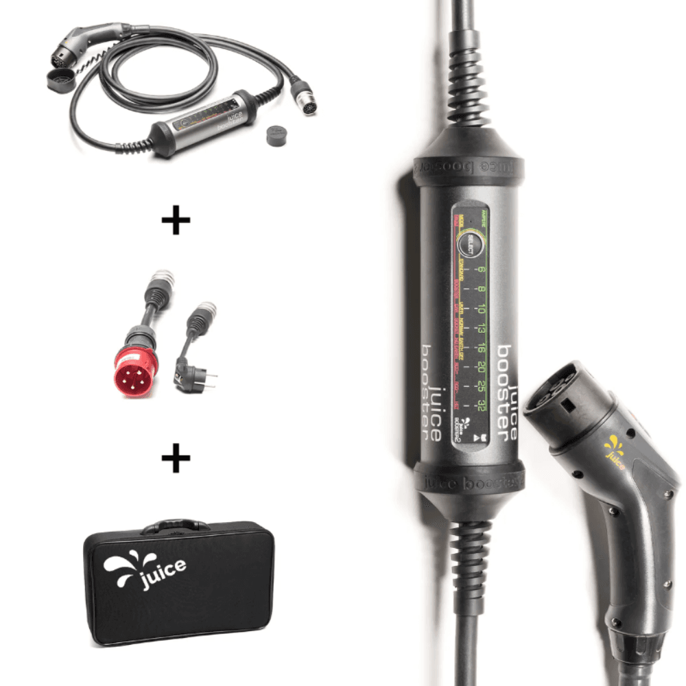 Cargador portátil coche eléctrico Juice Booster 2 Basic Set con referencia EL-JB2E2 de la marca JUICE