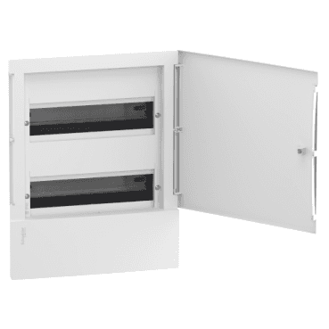 Caixa de distribució d'encastar 2 files 24 mòduls porta blanca amb referència MIP20212 de la marca SCHNEIDER ELECTRIC