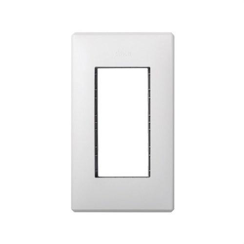 Marco para pared de empotrar y bastidor para 1 elemento doble blanco Simon 500 Cima con referencia 51010101-030 de la marca SIMON