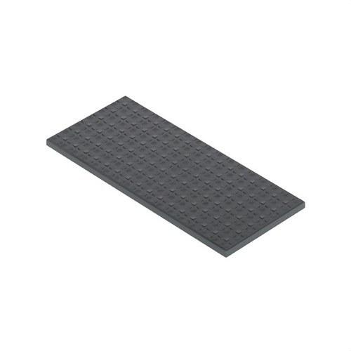 Tapa embellecedora de enrasamiento para caja de suelo regulable o tapa de registro 2 elementos gris Simon 500 Cima con referencia 52053101-035 de la marca SIMON