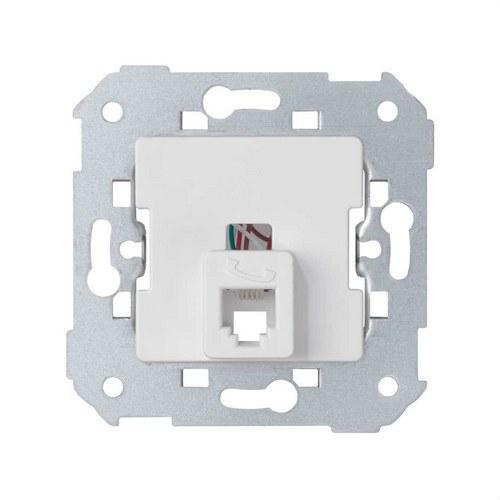 Telephone Socket with 4 RJ11 Contacts White Simon 75 with reference 75480-30 from the brand SIMON