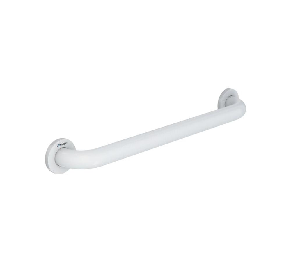 Straight Support Bar 400mm White Steel with reference GW11 02 03 00 from the brand GENWEC