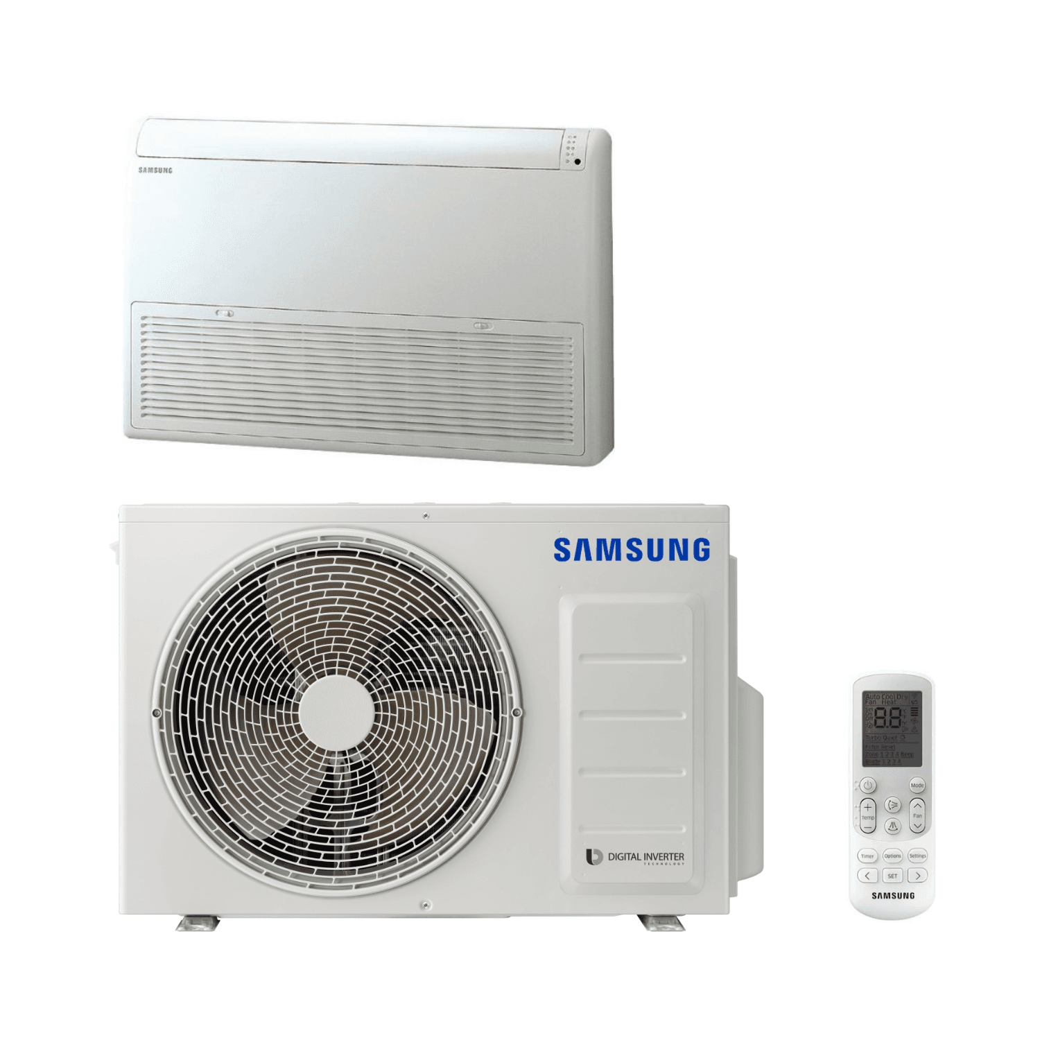 Aire condicionat de terra/sostre Samsung 5,2 kW 18000 BTU amb referència F-FLOORCEIL52R de la marca SAMSUNG