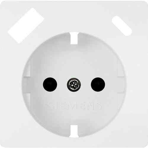 Tapa de enchufe schuko con USB blanco mate Miro con referencia 5UH10725SW10 de la marca BJC