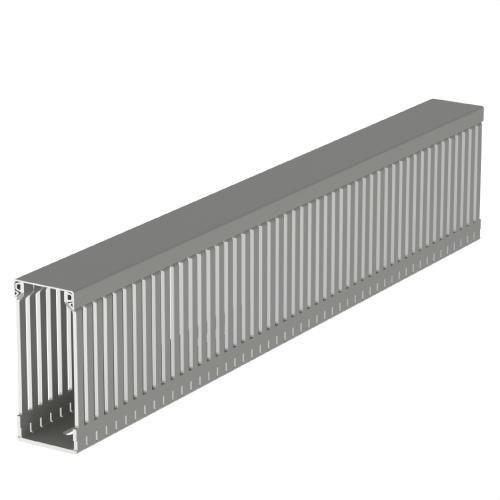 Gray U23X Cable Trunking 100x43mm - 2 Meter Channel with reference 100.40.77 from the brand UNEX