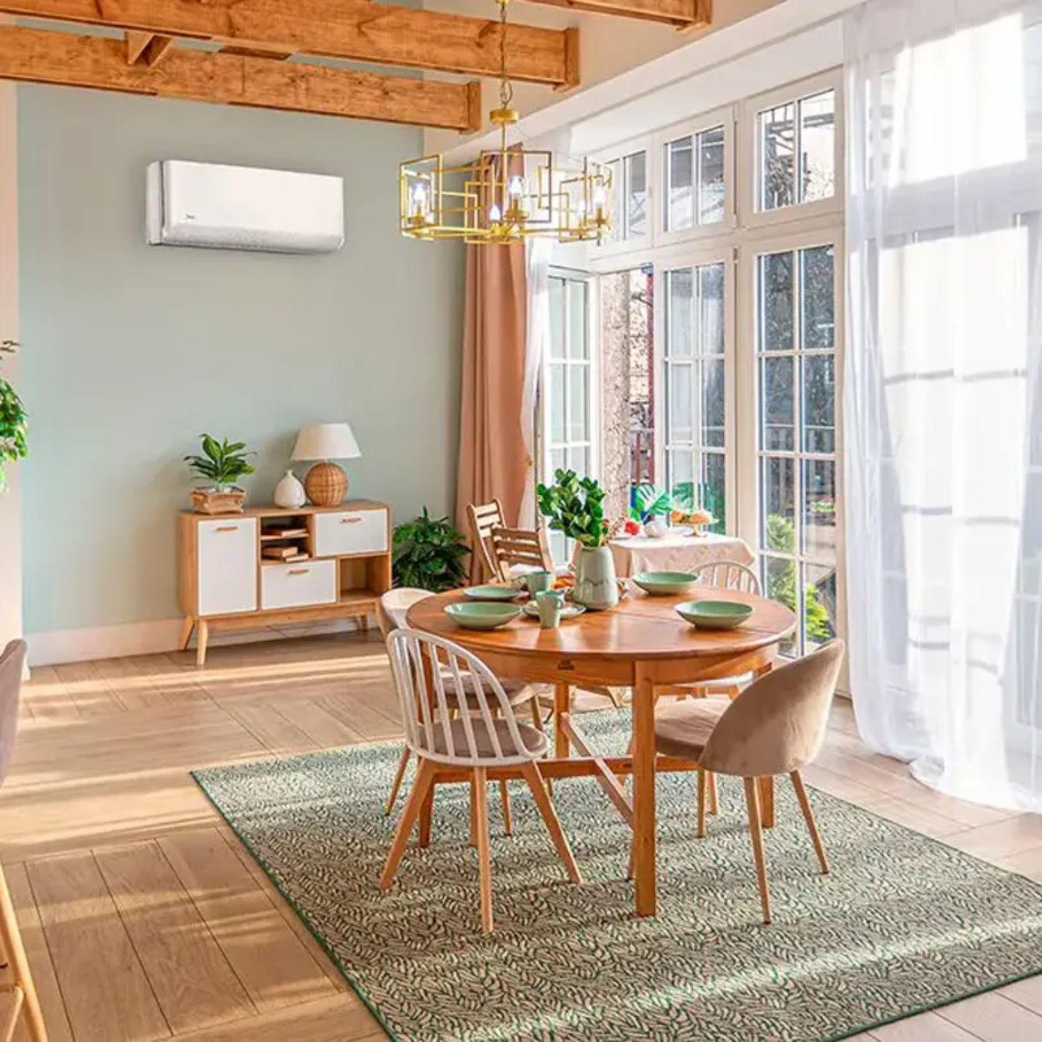 Aire acondicionado 4x1 con wifi Midea Breezeless E 3,5 kW 12000 BTU con referencia BREEZELESS12+12+12+12 de la marca MIDEA