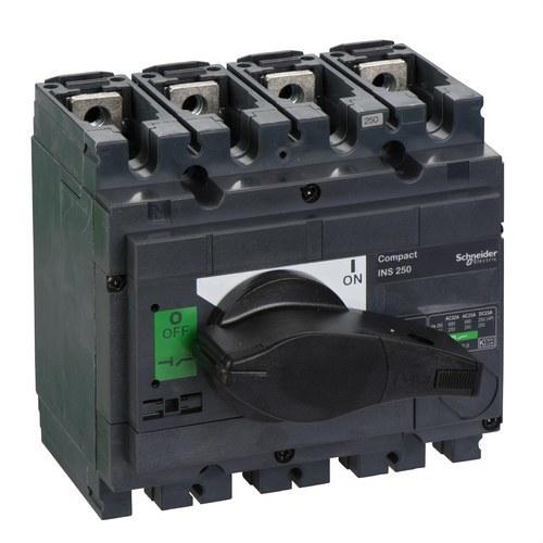 Interruptor en càrrega no automàtic INS250 4P amb referència 31107 de la marca SCHNEIDER ELECTRIC