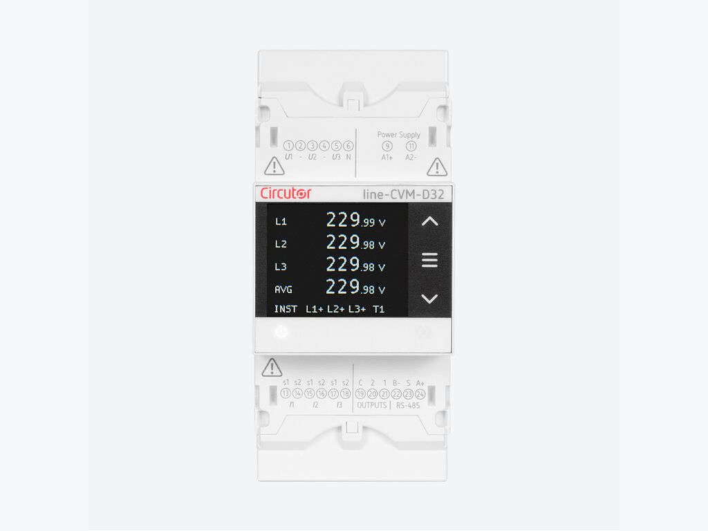 Analitzador de xarxes Circutor Sistema Line-CVM-D32 amb referència M58100. de la marca CIRCUTOR