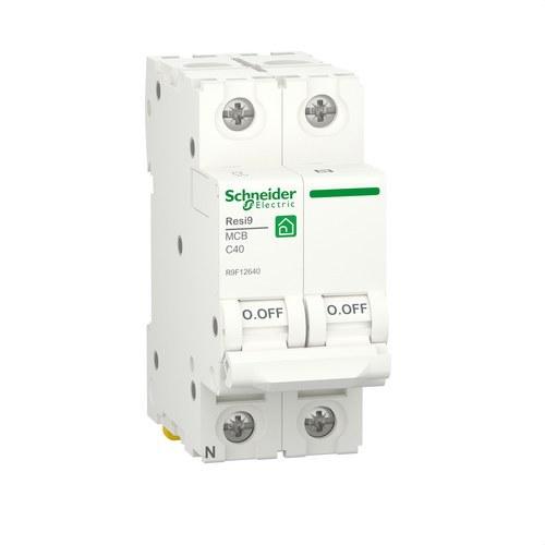 Magnetotérmico Resi9 1P+N 40 A 6000 A 230 V con referencia R9F12640 de la marca SCHNEIDER ELECTRIC