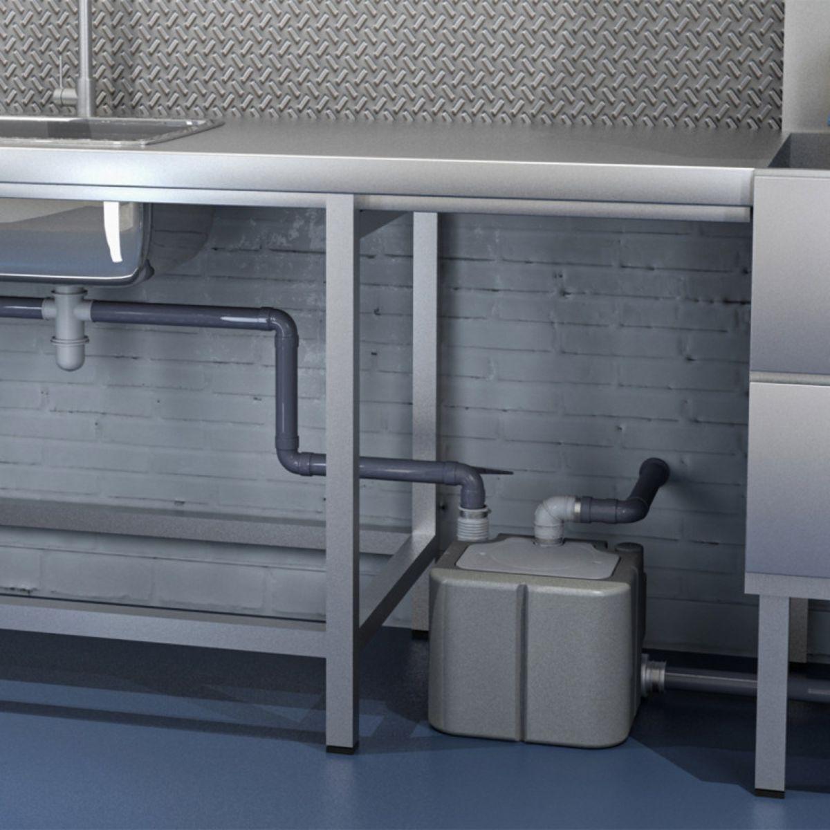 Bomba de evacuación SFA Saniswift Pro para uso intensivo en lavanderías con referencia SANISWIFTPRO de la marca SFA SANITRIT