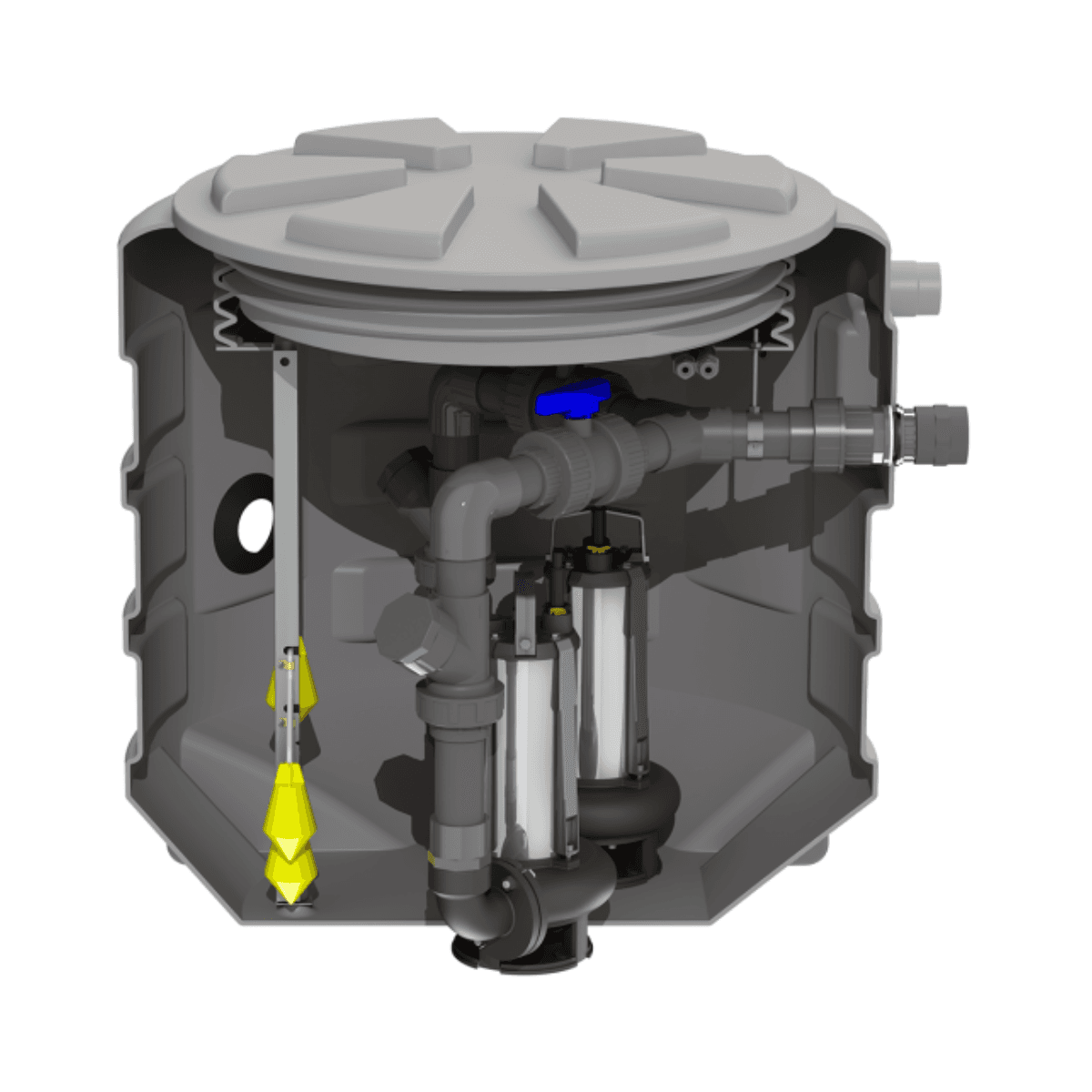 Estación de bombeo SFA Sanifos 610 2 SLD 700 S con referencia 009FOS610BM2B de la marca SFA SANITRIT