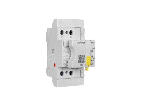 Diferencial autorearmable Circutor REC4 2P 30A 30mA amb referència P26A21. de la marca CIRCUTOR